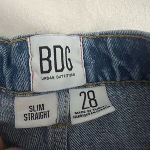 BDG Slim straight jeans